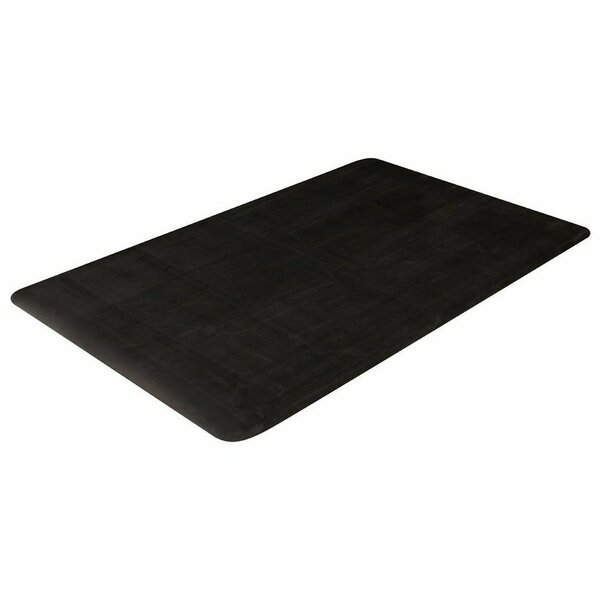 Crown Matting Technologies Workers-Delight Corrugated Rubber 9/16-in. 2'x3' Black WK 3823BK